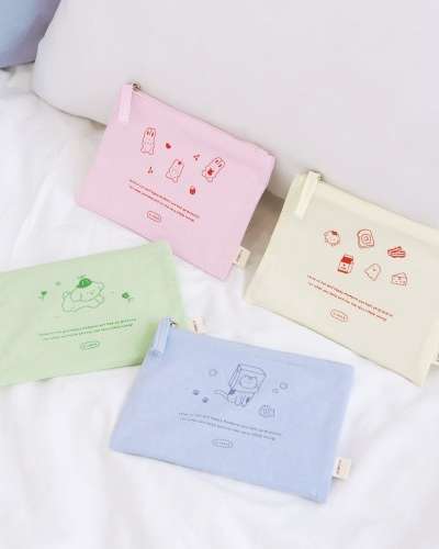 O-CHECK Happy Moment Daily Mini Square Pouch