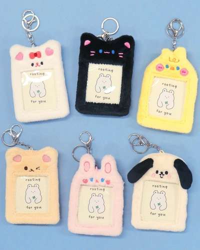 O-CHECK Adorable Photocard Holder Keyring