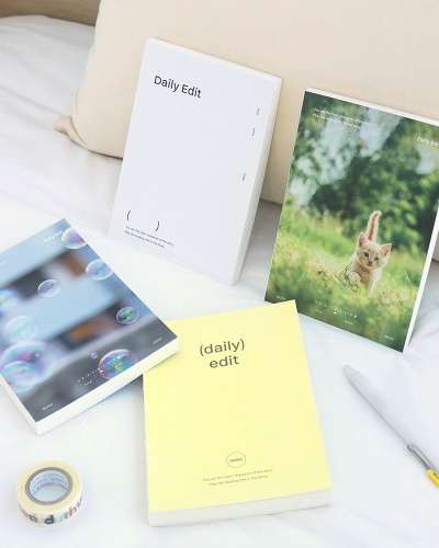 O-CHECK Perpetual Daily Edit Diary