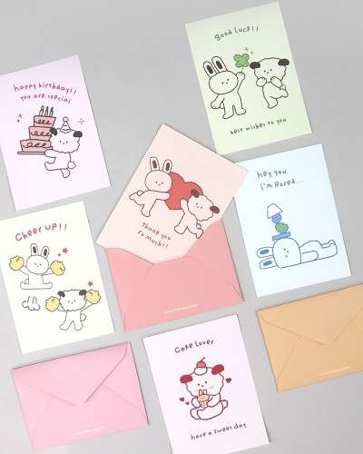 O-CHECK Off-Friends Mini Stationery Set