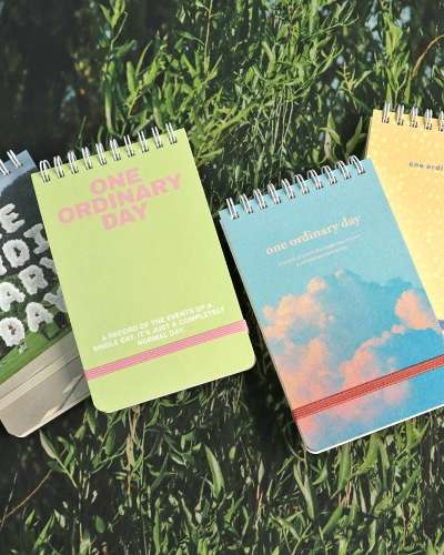 O-CHECK Ordinary Fits in One Hand Spring Mini Notebook