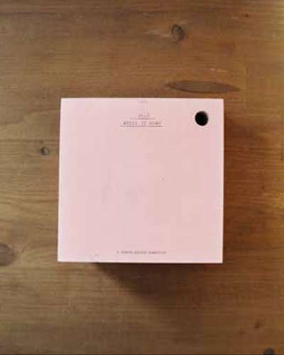 O-CHECK Desk Pen Holder Pink Memo Pad (L)