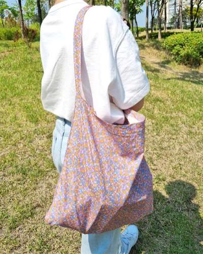 O-CHECK Pattern Eco Bag