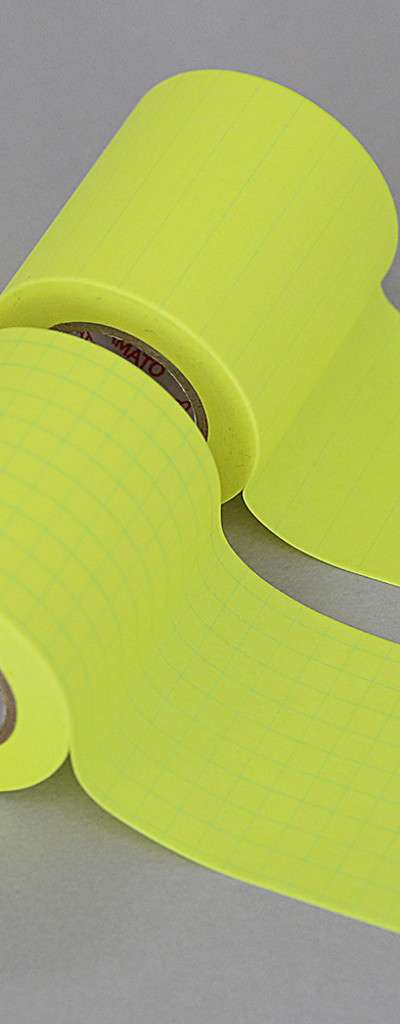 (Refill) Momopop Grid Memo Roll Adhesive Sticky Notes 50mm