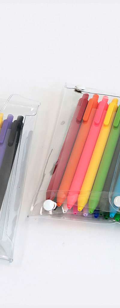 KACO Soft Gel Pen 10 Color 20 Color Pencil Case Set Neutral Pen Writing Supplies