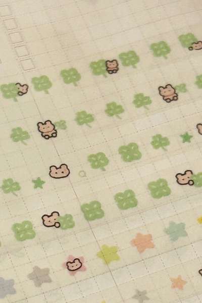デコボコ | クローバー ミニ マスキングテープ