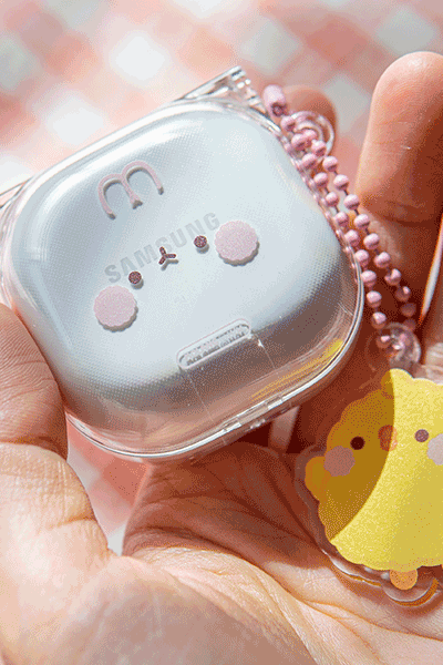 ボソン クリア フェイス Buds&AirPods Pro ケース