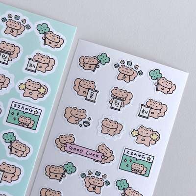 PopoForest | Cheering You On Seal Stickers