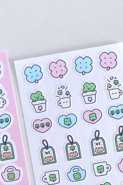 Popo Forest | Lucky Piece Seal Stickers