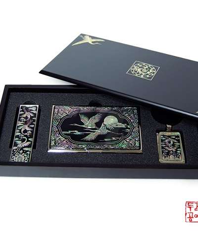 螺鈿事務用品3種セット