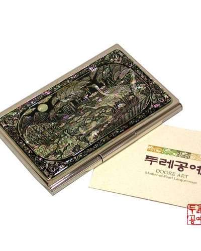 Mother-of-Pearl Business Card Holder [Ten Symbols of Longevity]