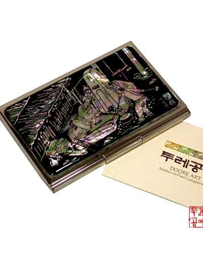 Mother-of-Pearl Business Card Holder [Smithy]