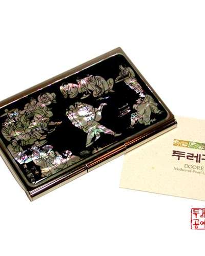 Nacre Business Card Case [Korean Wrestling]