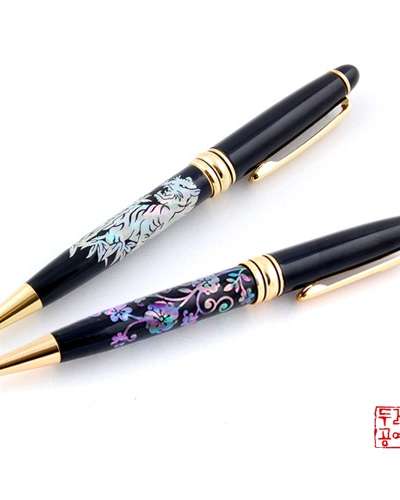 Mother-of-Pearl Inlay Ballpoint Pen