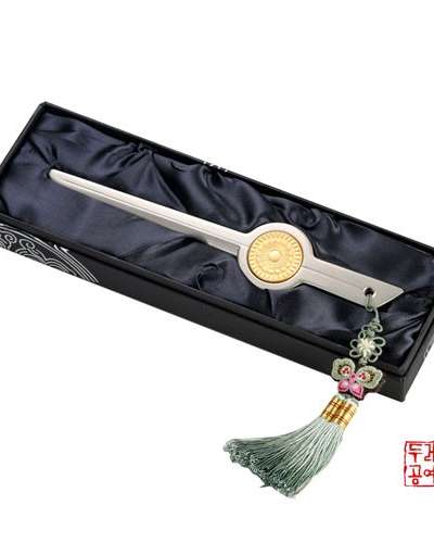 Lotus Patterned Letter Opener
