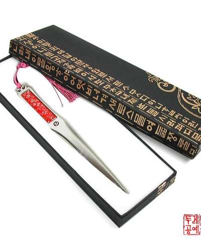 Hunminjeongeum Paper Knife [Red]