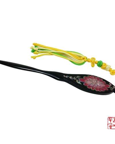 Chrysanthemum Paper Cutter with Black Sandalwood Handle