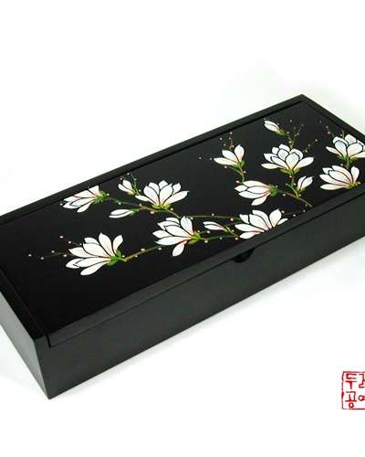 Lacquered Painting Brush Holder 2