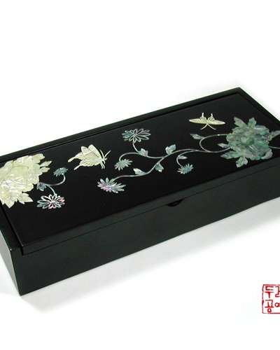 Chrysanthemum Butterfly Pencil Case