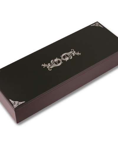 HeuKBin Pencil Case Dragon (Matte Silver)