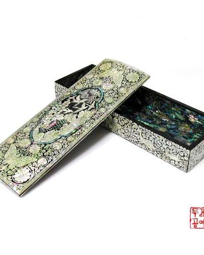 Ijo Pen Case [Diamond Pine and Crane]