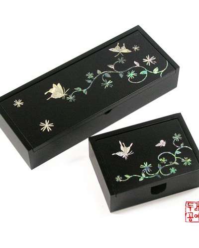 Pen Case Set [Butterfly Pattern Auto]
