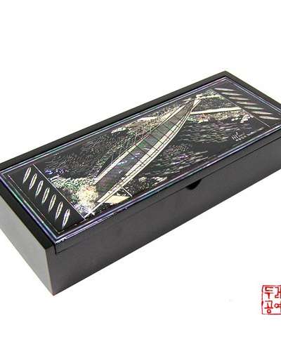 Pen Case [Cheonggyecheon Willow Leaf Bridge]