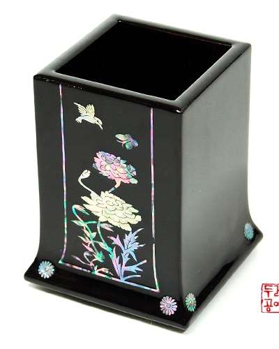 Danryongbok Peony Pencil Holder