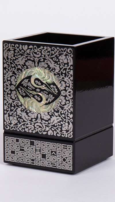 Dancho Double Crane Pencil Holder