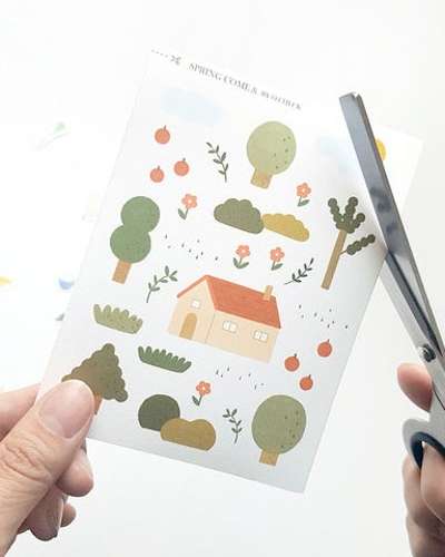 O-CHECK Cutting Sticker