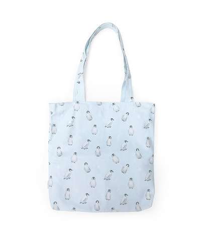 Cute Illustrated Pattern Penguin Cotton Eco Bag