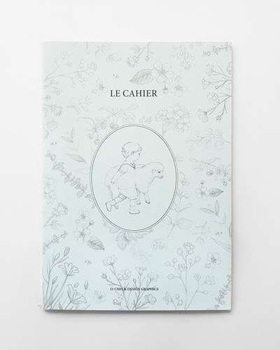 O-CHECK LE CAHIER Notebook L LITTLE BOY (Ruled)