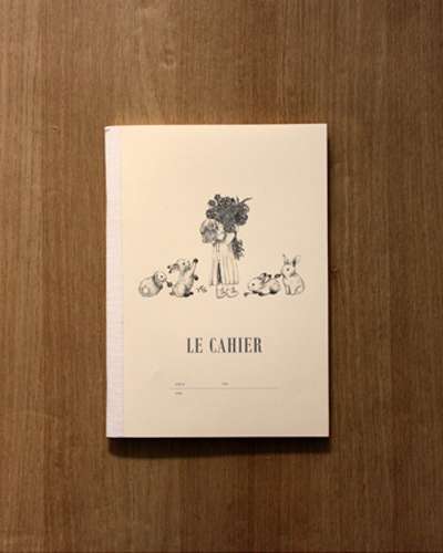 O-CHECK LE CAHIER M Girl Yellow Ruled Notebook