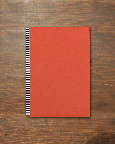 O-CHECK Easy Book Note RED (Ruled)