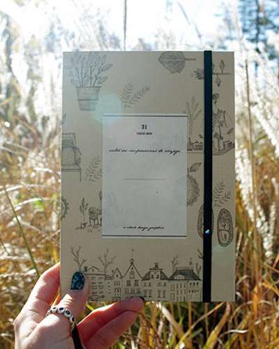 O-CHECK Illustration Diary Travel (Perpetual) ILLUST DIARY travel