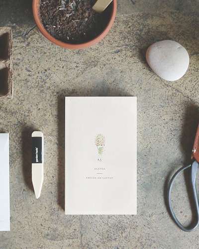 O-CHECK Illustration Diary Garden ILLUST DIARY garden (Perpetual)