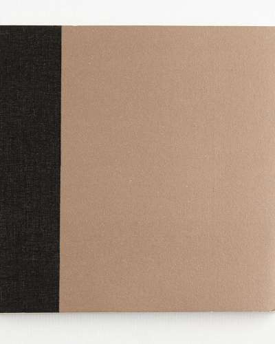 O-CHECK Kraft Lightweight Spiral Binding Free Note Brown (M)