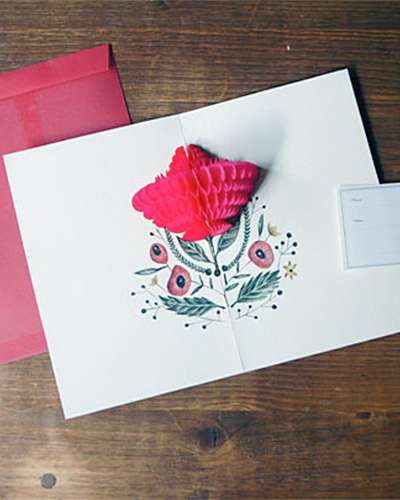 Ochep POP UP CARD Love Ver.2 3D Pop-Up Card