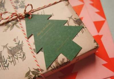 12 Christmas Envelopes/Tags_Tree