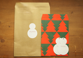 12 Christmas Envelopes/Tags_Snowman