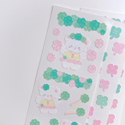 Sun Factory | Happy Clover Seal Stickers