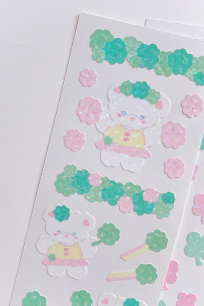 Sun Factory | Happy Clover Seal Stickers