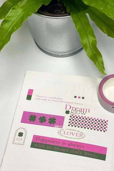 Love Crescent | Clover Masking Tape