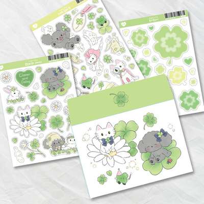 Kinya House | Clover Pack (3 sheets)
