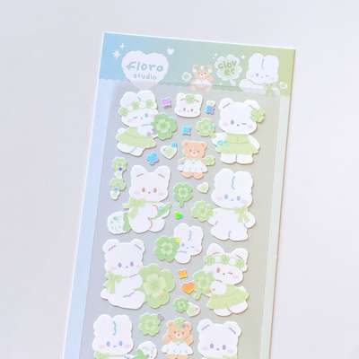 Ploro | Clover Seal Sticker