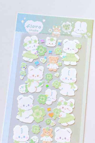Ploro | Clover Seal Sticker