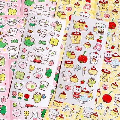 Pinglu | Pudding Likes / Clover Travel Seal Stickers