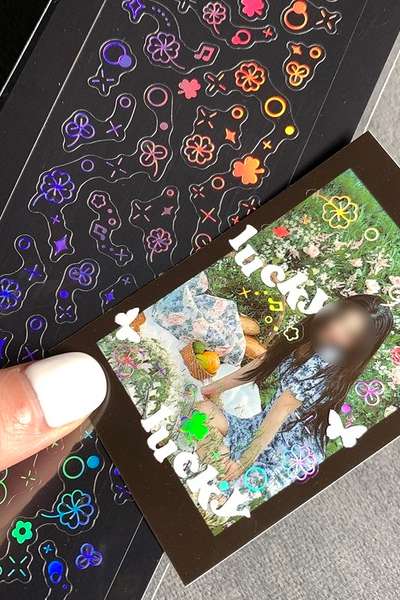 Suang Studio | Clover Seal Sticker 2 Types