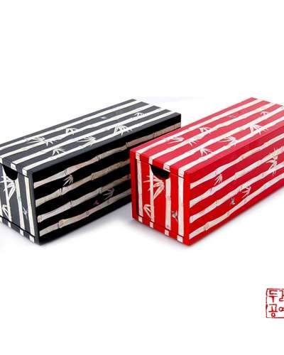 Modern Bamboo Pattern Pen Case