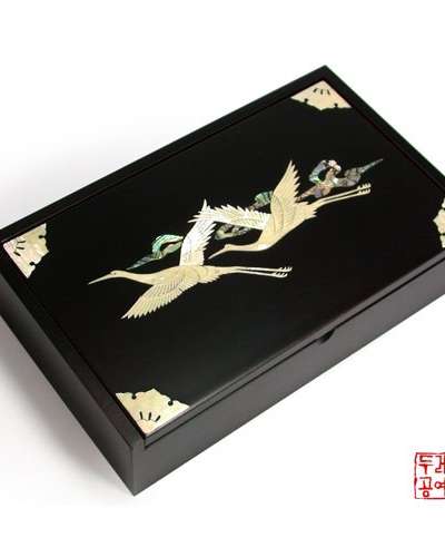 Twin Crane Memo Box